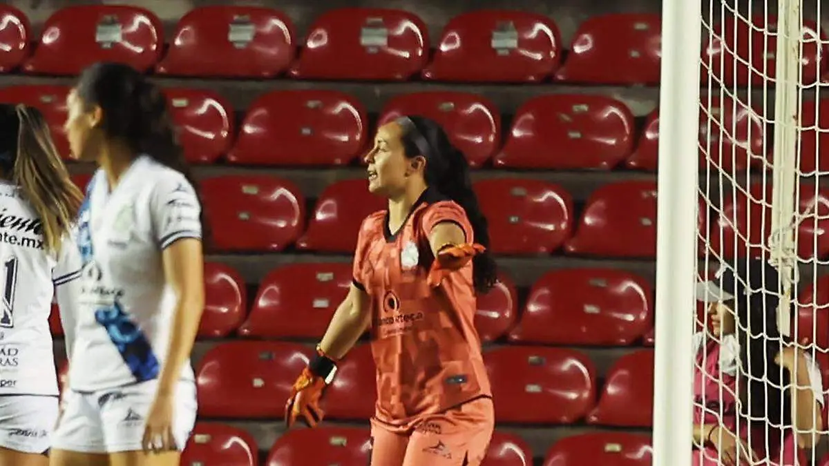 Gabriela Machuca fue la jugadora más afectada tras la derrota del Club Puebla Femenil